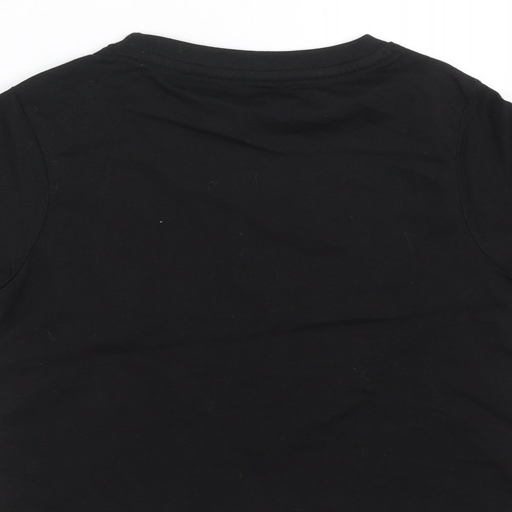 McKenzie Boys Black   Basic T-Shirt Size 5-6 Years