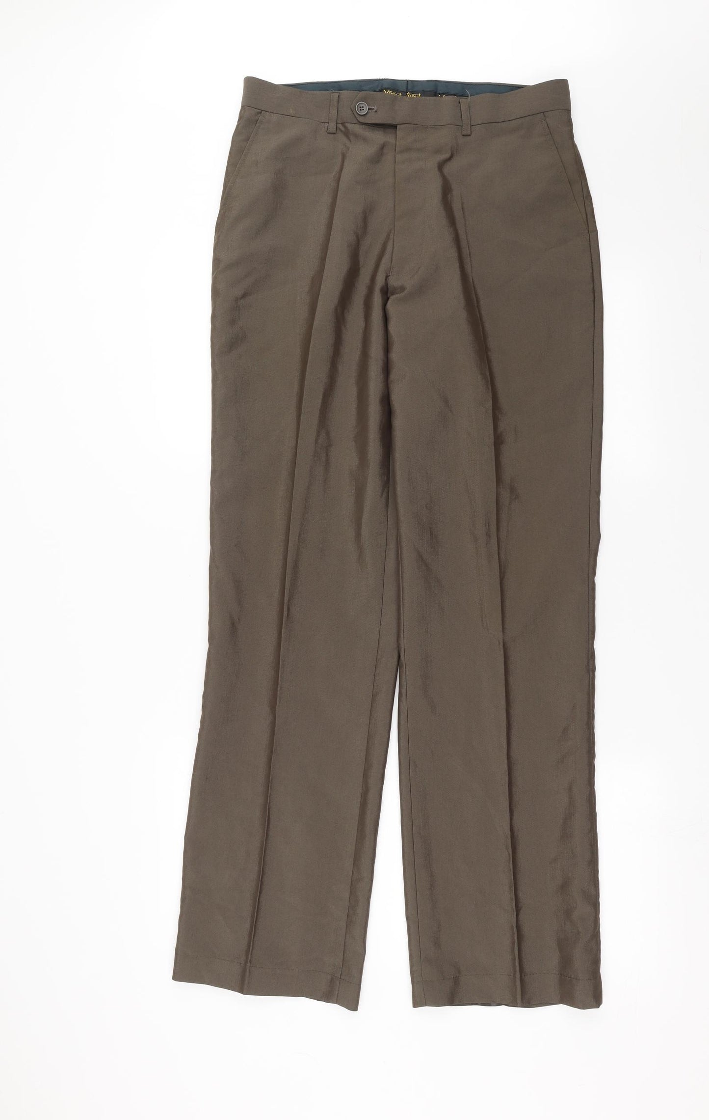 veout Mens Green   Trousers  Size 32 in L32 in