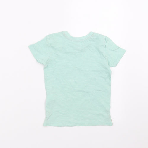 Primark Girls Green   Basic T-Shirt Size 2-3 Years  - sun