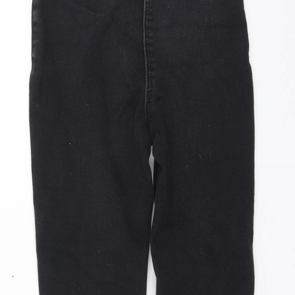 George Girls Black  Denim Jegging Jeans Size 5-6 Years