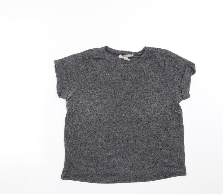 FOREVER 21 Womens Grey Basic T-Shirt Size XL
