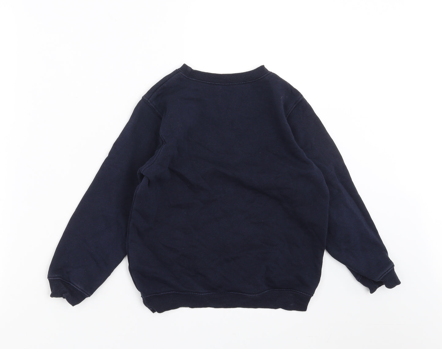 Matalan Boys Blue   Pullover Sweatshirt Size 7 Years  - school wear