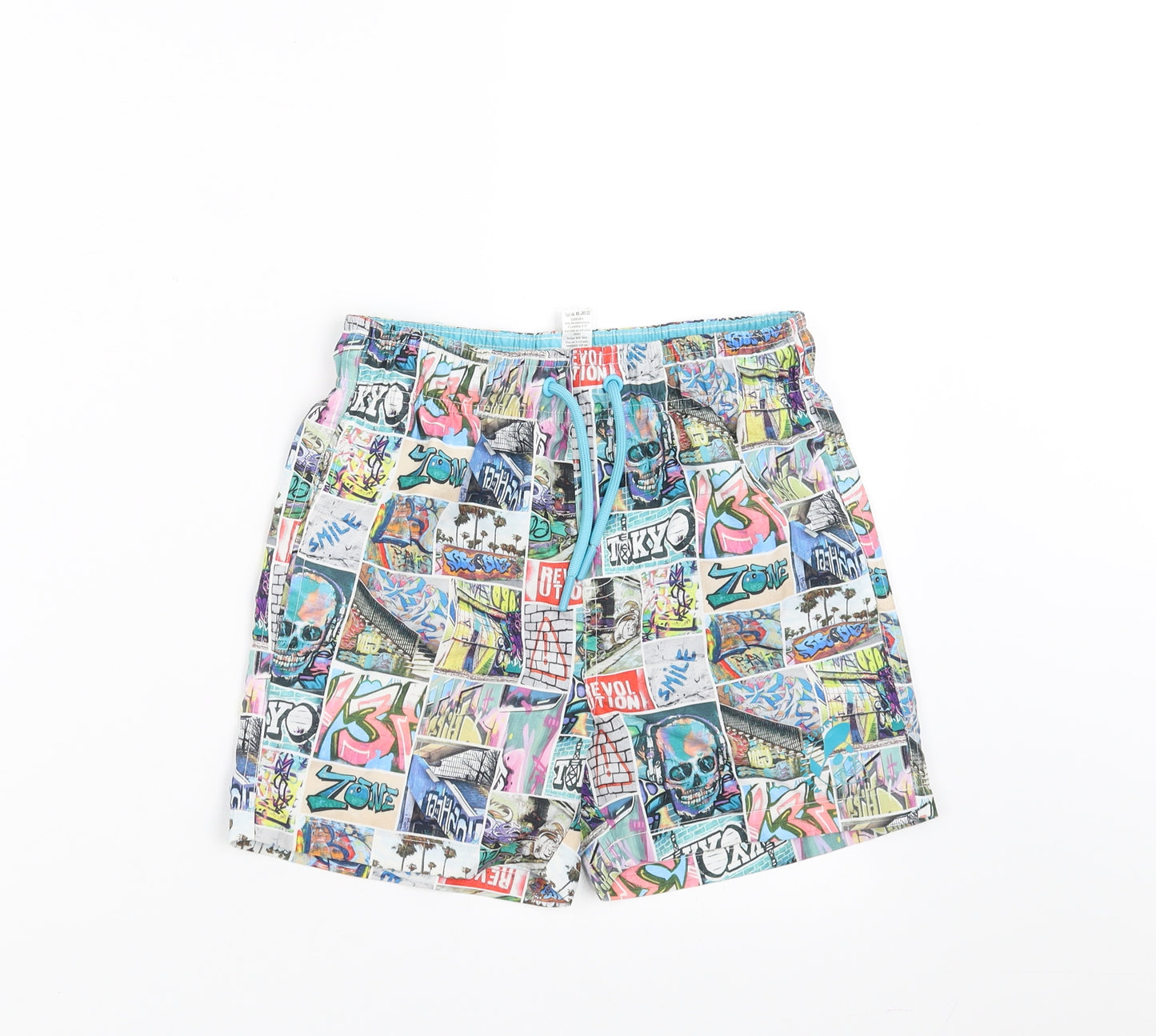 Nutmeg Boys Multicoloured   Bermuda Shorts Size 8-9 Years - Swim Short