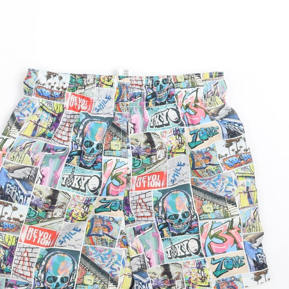 Nutmeg Boys Multicoloured   Bermuda Shorts Size 8-9 Years - Swim Short