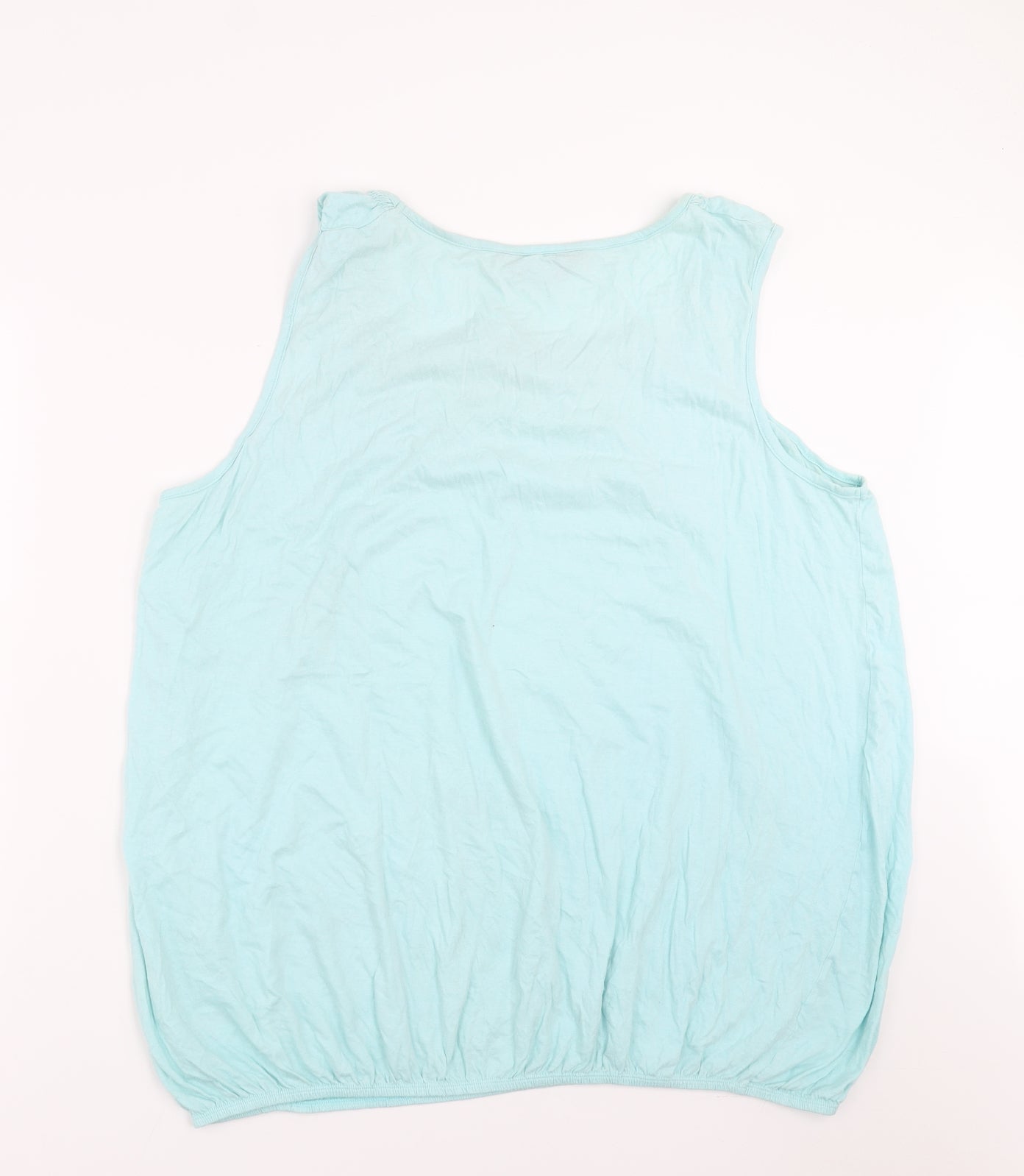 Yours Womens Blue   Basic T-Shirt Size 22