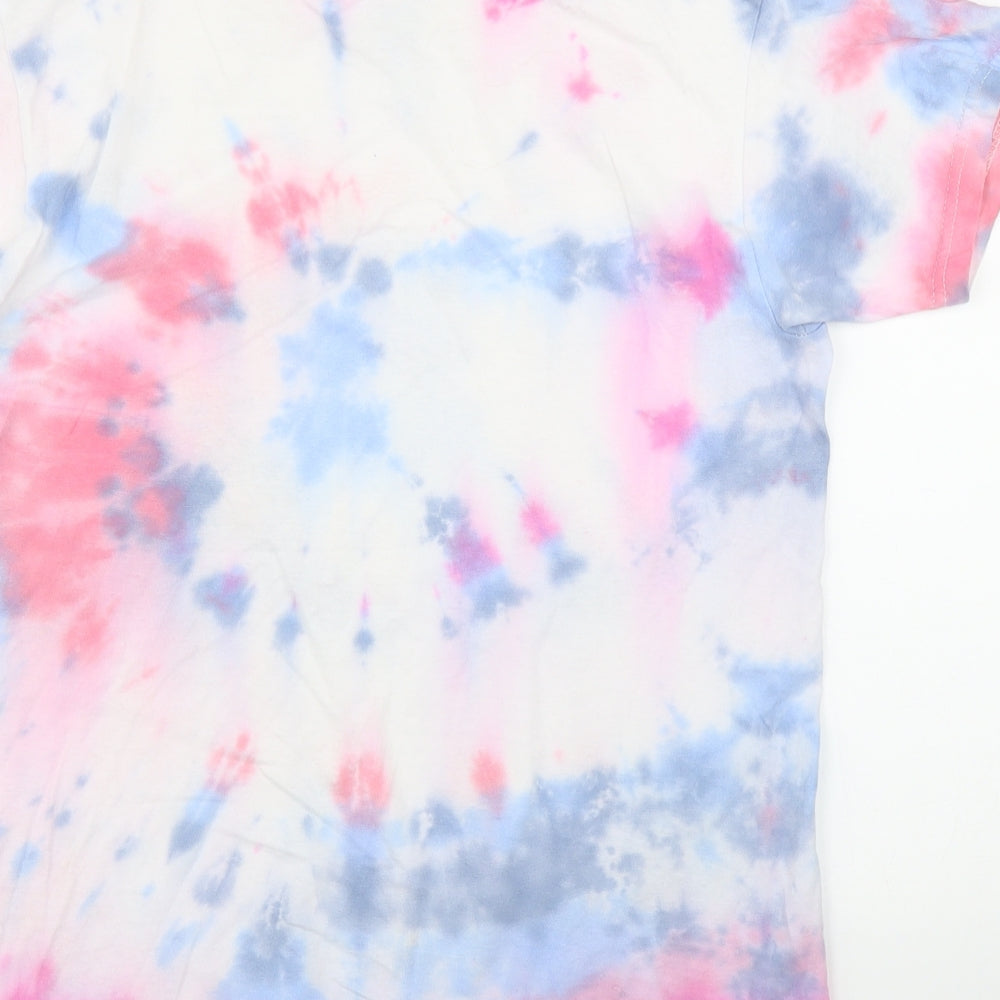 Fruit of the Loom Boys Pink   Basic T-Shirt Size 12-13 Years  - Tie-Dye