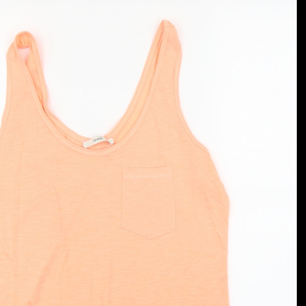 George Womens Orange   Basic Tank Size 12