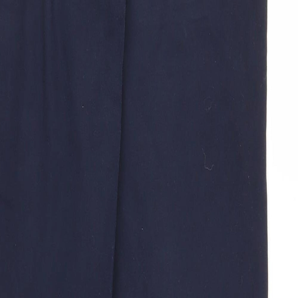 Camaieu Womens Blue   Pedal Pusher Trousers Size 8 L27 in