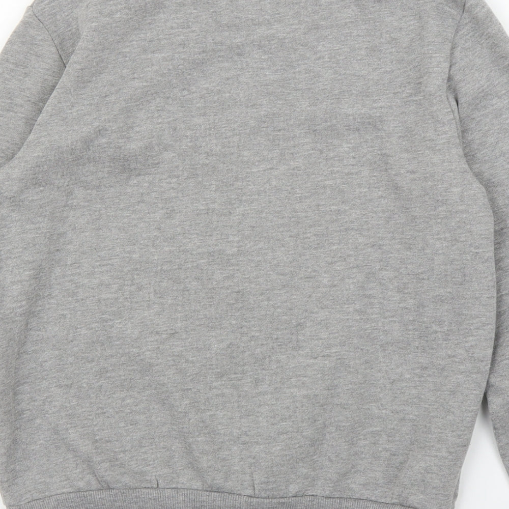 George Girls Grey   Pullover Jumper Size 11-12 Years  - Christmas
