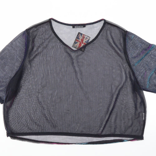 Select Womens Purple   Basic Blouse Size 18