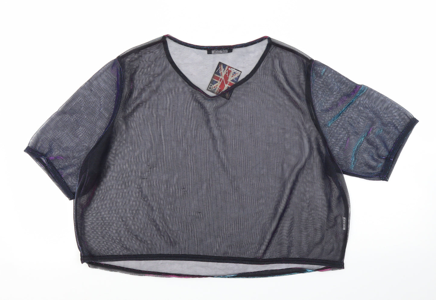 Select Womens Purple   Basic Blouse Size 18