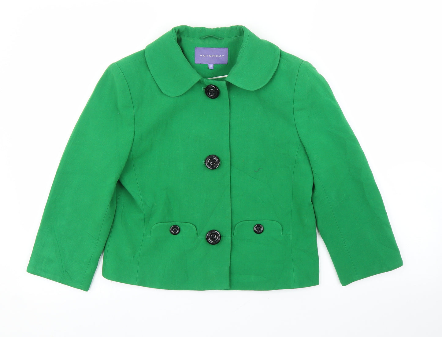 Autonomy Womens Green   Jacket Blazer Size 10