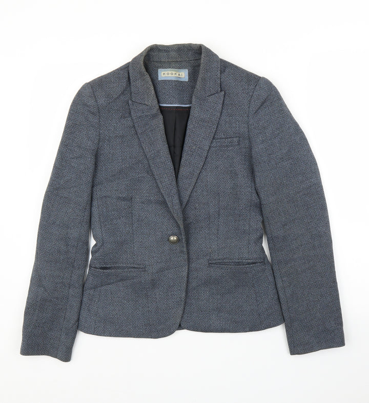 Kookai Womens Blue Jacket Blazer Size 8