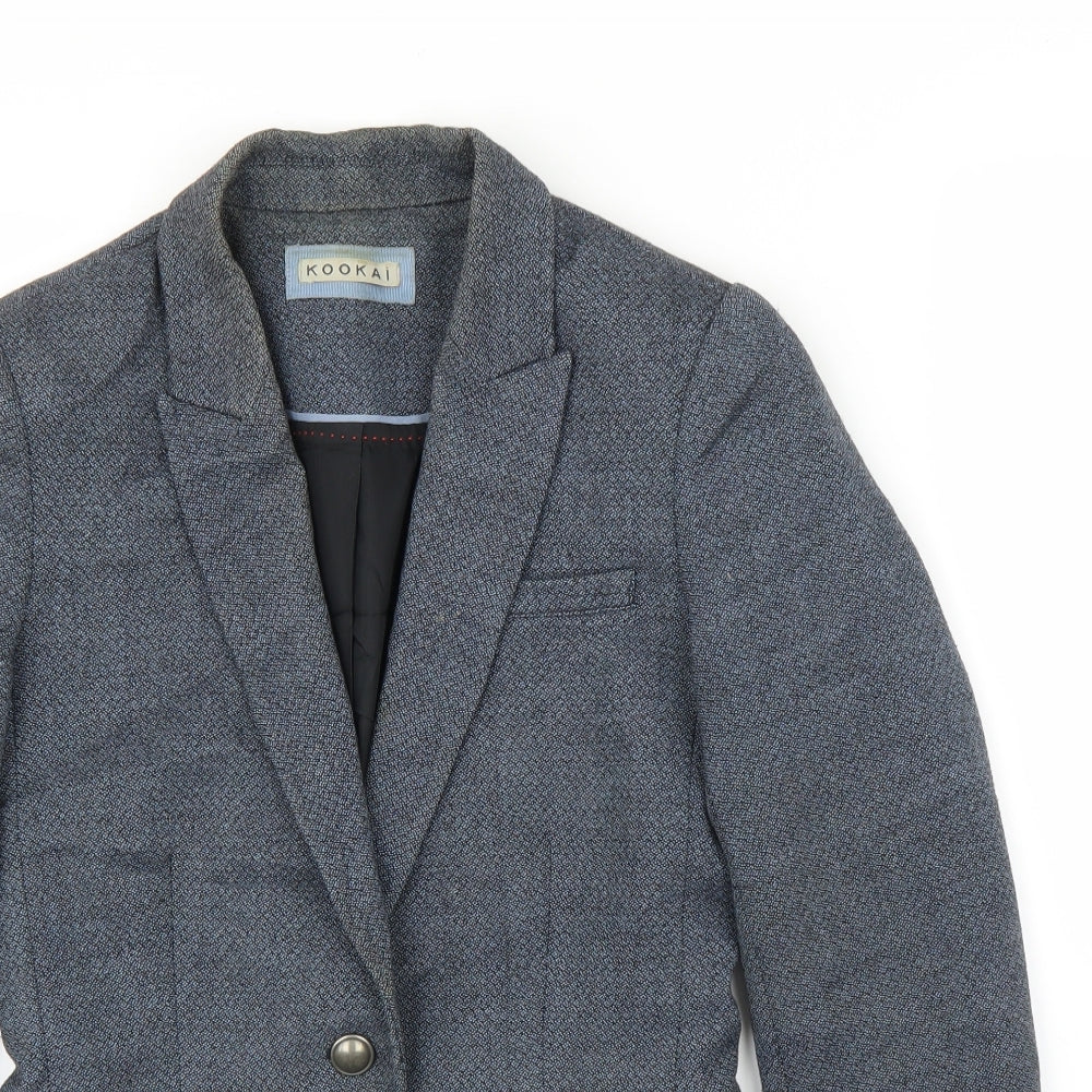 Kookai Womens Blue   Jacket Blazer Size 8