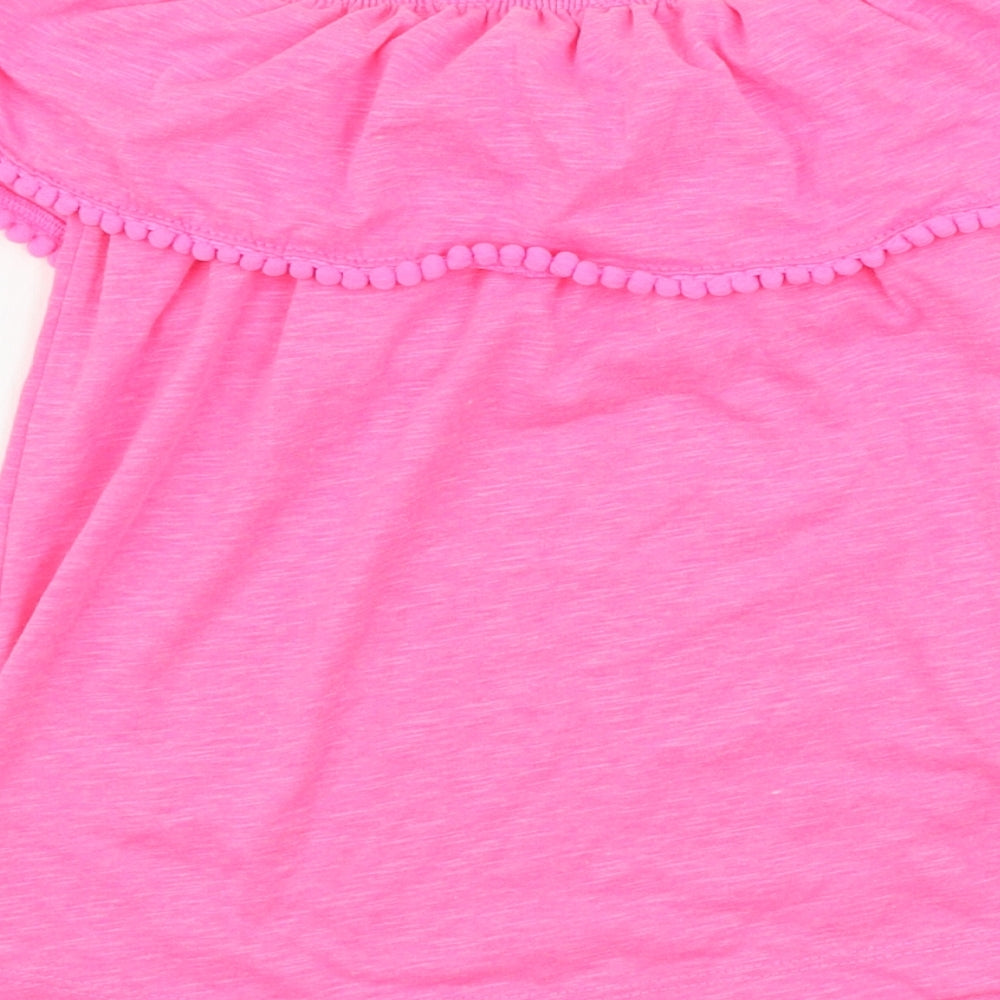 Primark  Girls Pink   Basic T-Shirt Size 10-11 Years