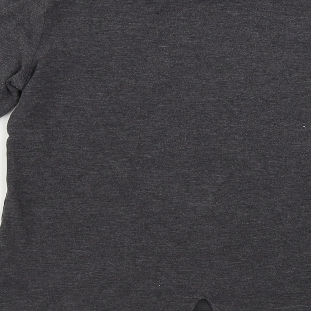 Matalan  Girls Grey   Basic T-Shirt Size 9 Years