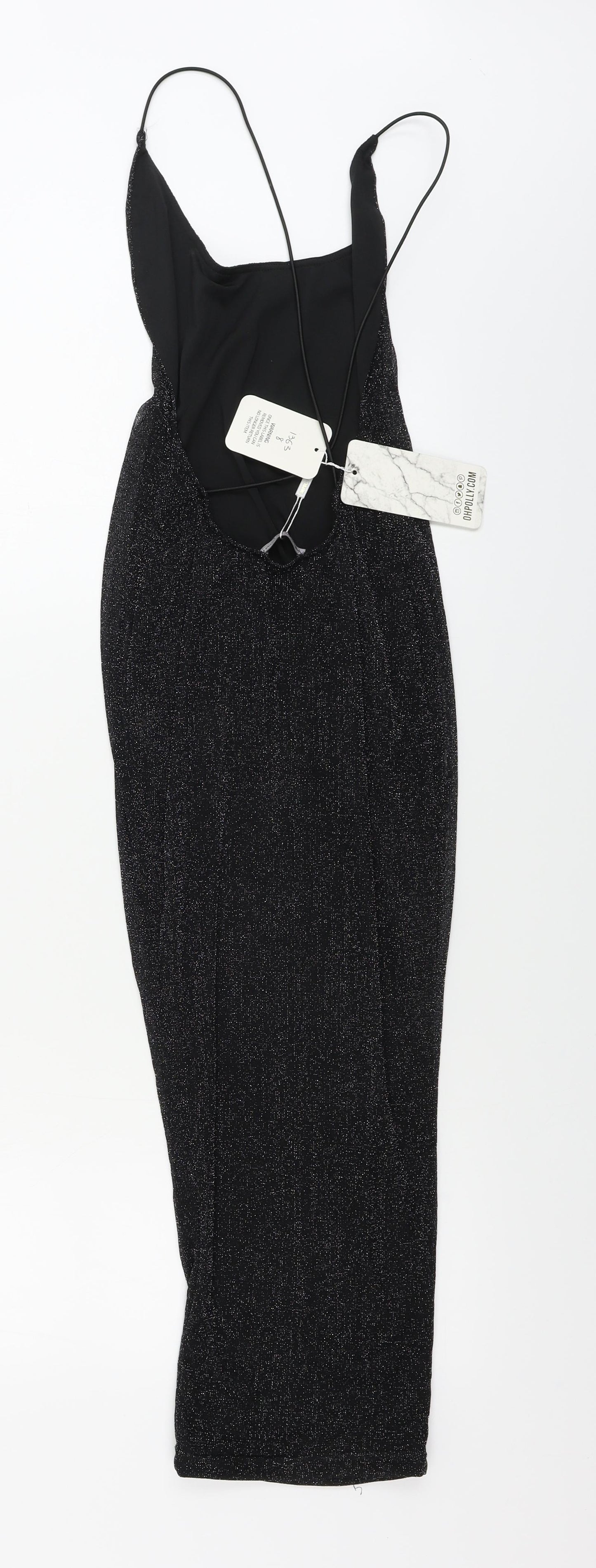 oh polly  Womens Black   Bodycon  Size 8