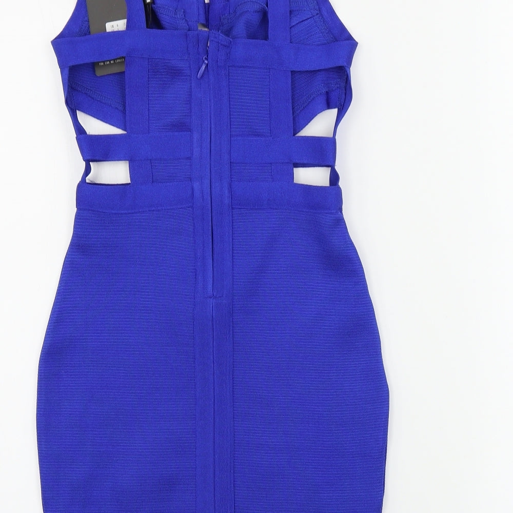 Missguided  Womens Blue   Bodycon  Size 6