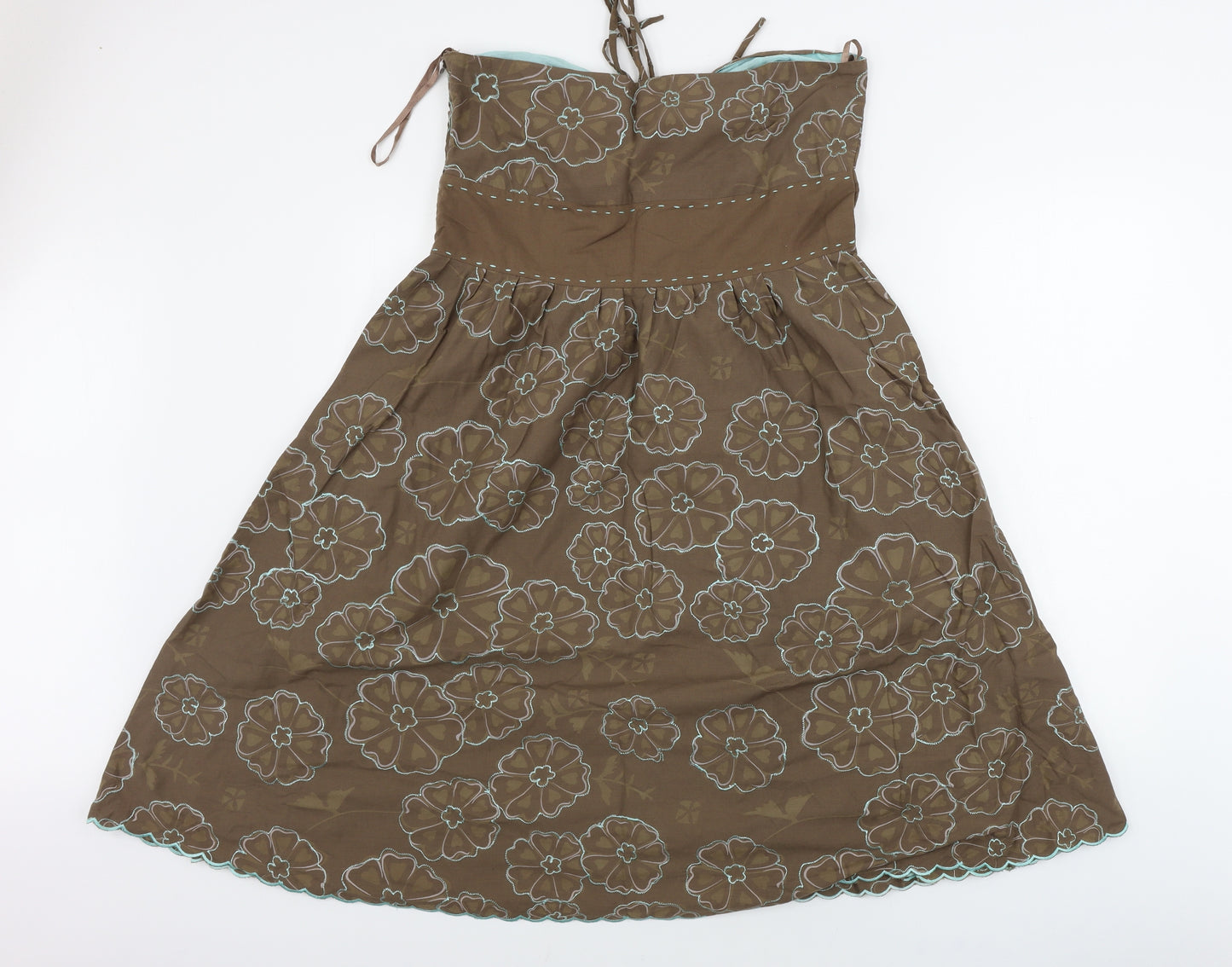 Animal Womens Brown   A-Line  Size 14