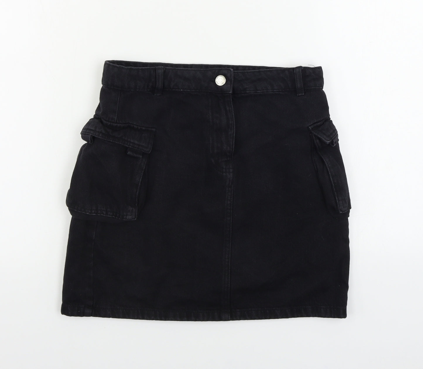 George  Girls Black   A-Line Skirt Size 13-14 Years