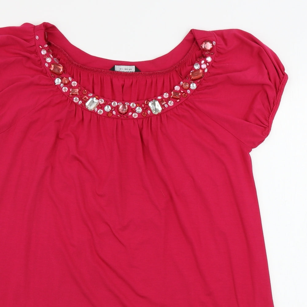 Dorothy Perkins  Womens Pink   A-Line  Size 14