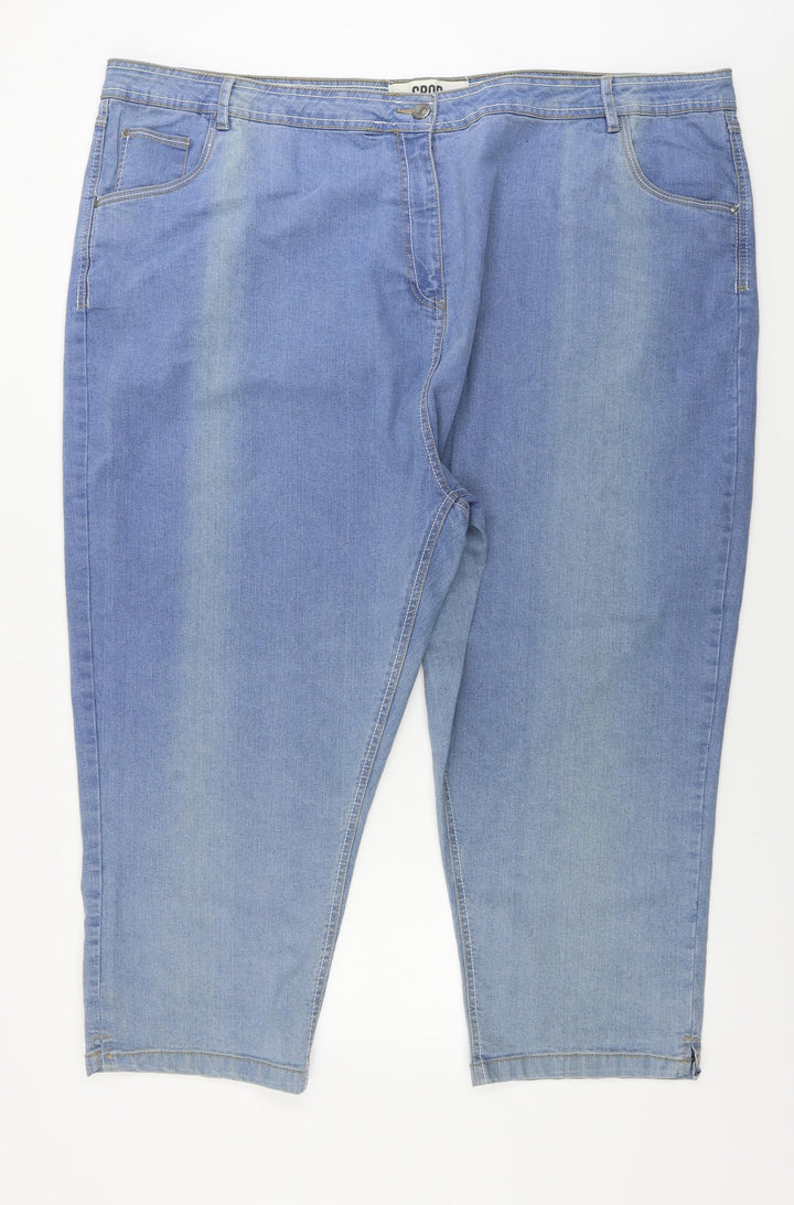 crop Mens Blue Straight Jeans Size 30 in L32 in