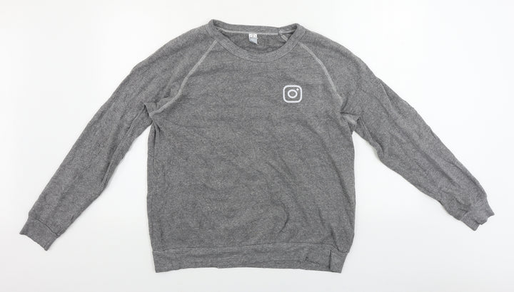 Alternative Womens Grey   Pullover Jumper Size L