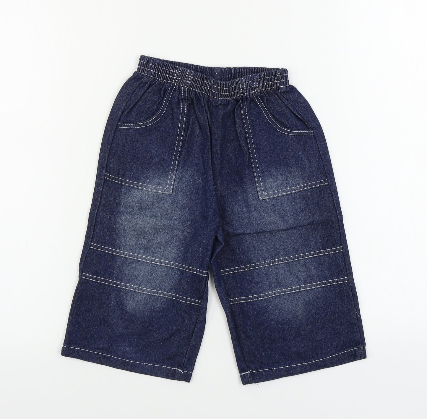 Rebel Boys Blue   Straight Jeans Size 6-7 Years