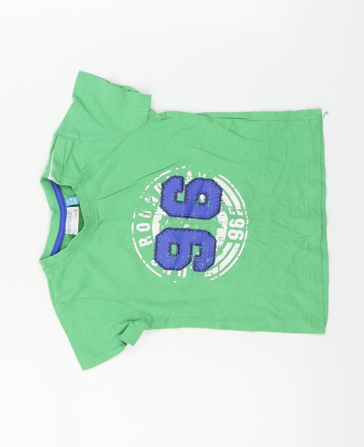 Avenue Boys Green Basic T-Shirt Size 18-24 Months