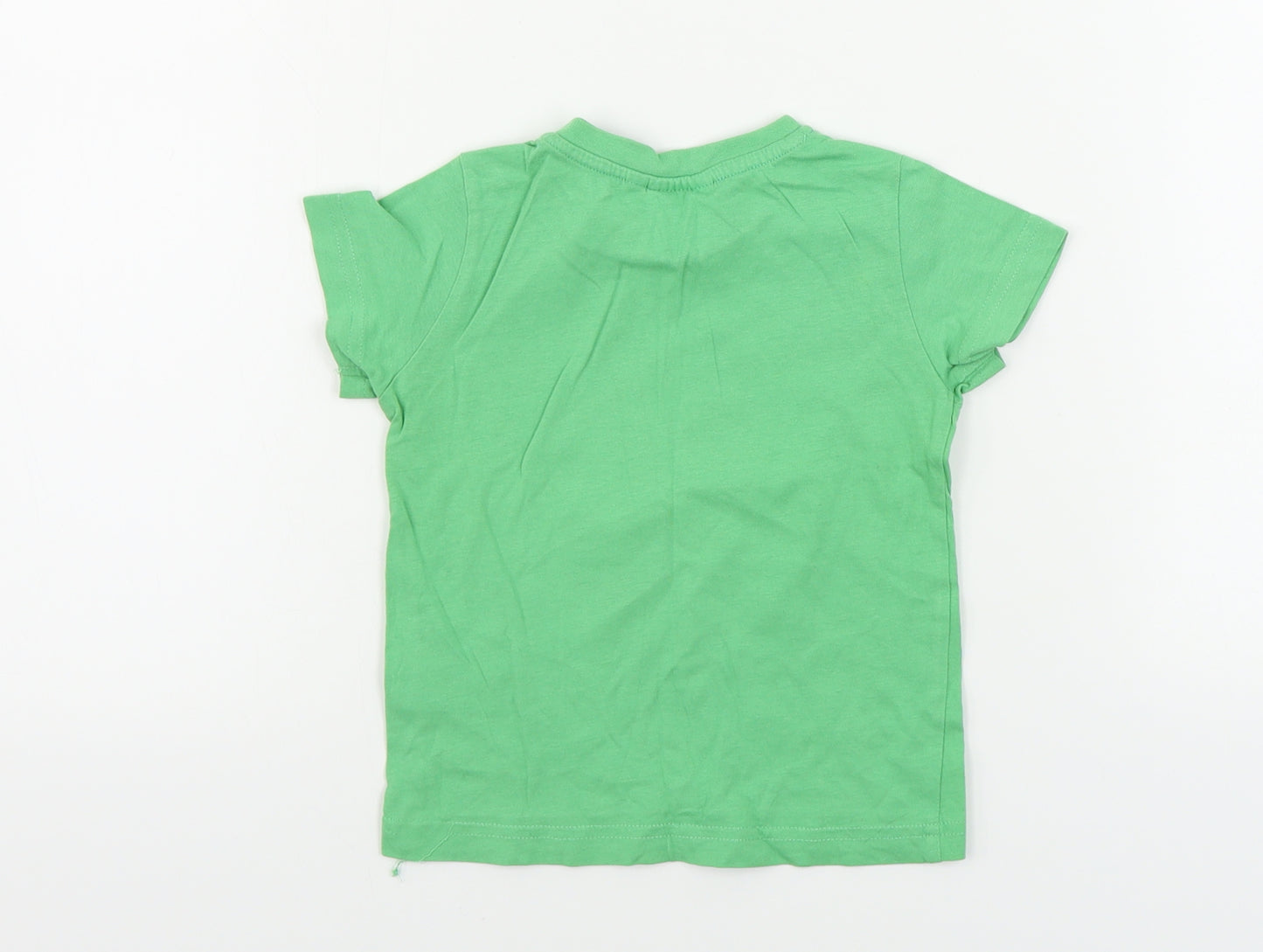 Avenue Boys Green   Basic T-Shirt Size 18-24 Months