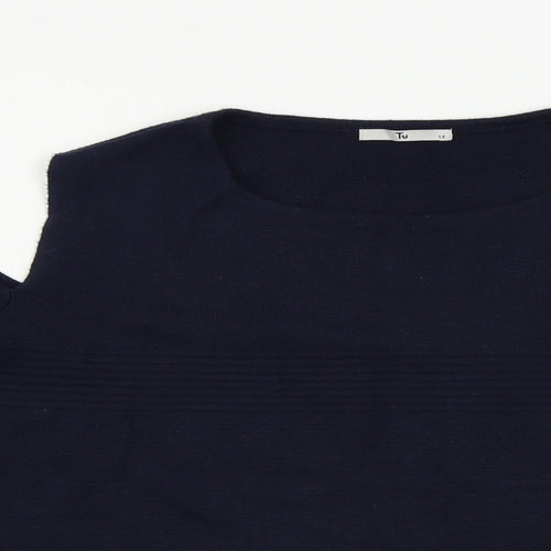 TU Womens Blue   Pullover Jumper Size 10
