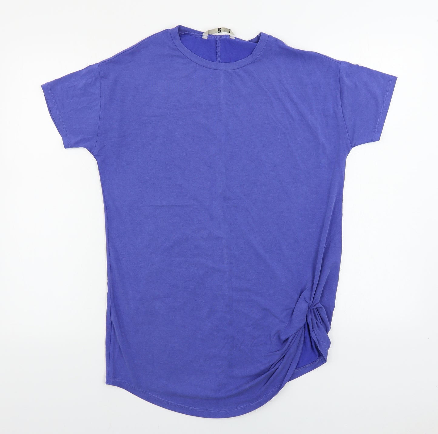 TU Womens Blue   Basic T-Shirt Size 8