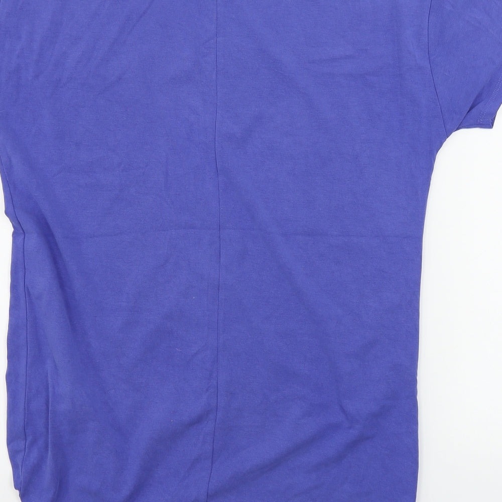 TU Womens Blue   Basic T-Shirt Size 8