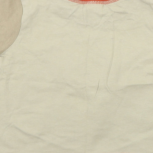 Hooligans  Boys Beige   Basic T-Shirt Size 2 Years
