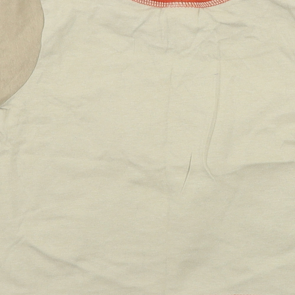Hooligans  Boys Beige   Basic T-Shirt Size 2 Years