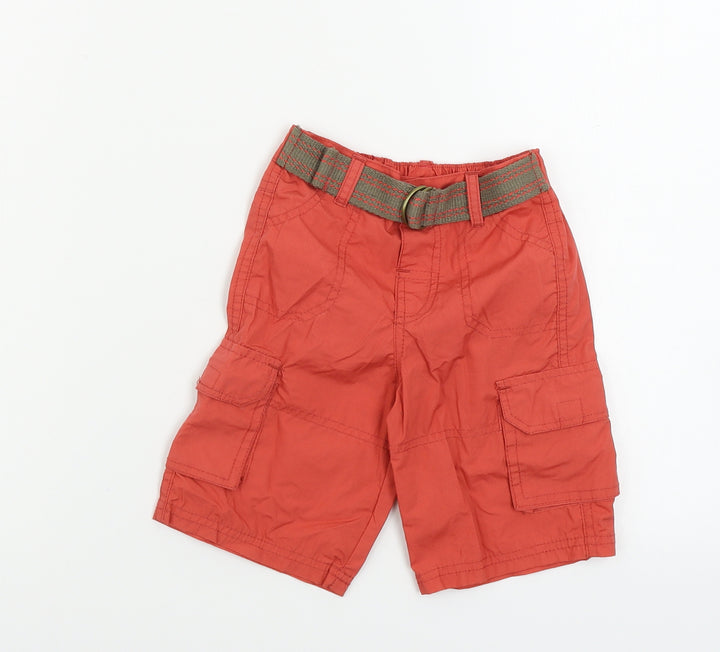Cuddlesome Boys Red Cropped Trousers Size 12-18 Months