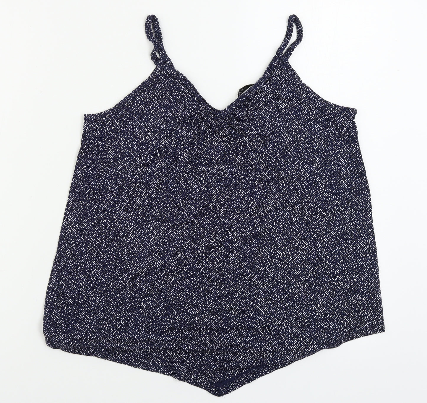 TU Womens Blue   Basic T-Shirt Size 8