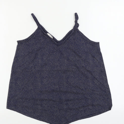 TU Womens Blue   Basic T-Shirt Size 8