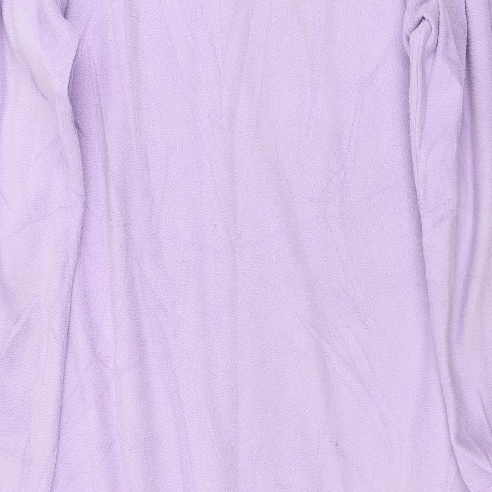 BM Womens Purple Floral  Top Pyjama Top Size 16