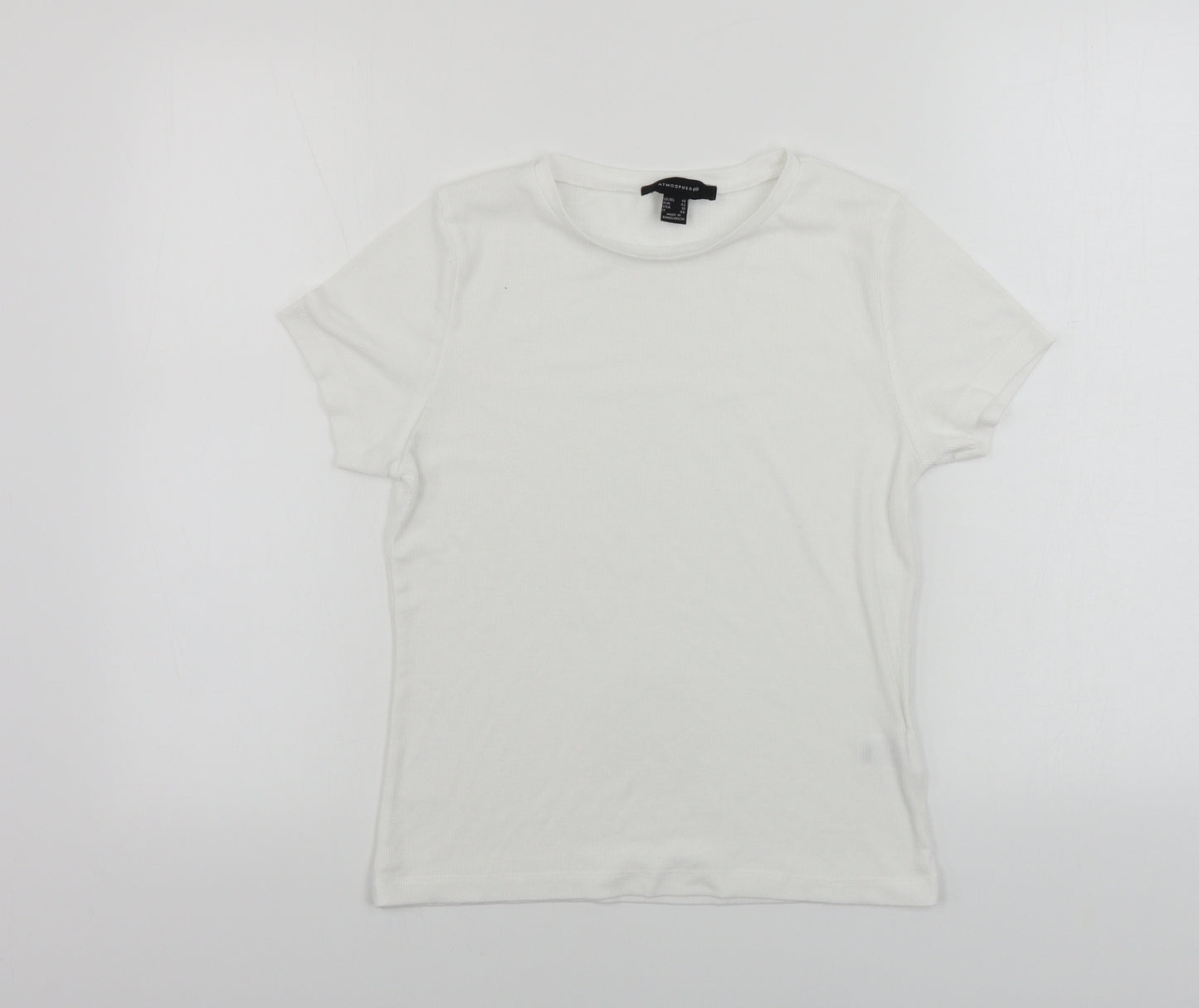 Atmosphere  Womens White   Basic T-Shirt Size 14