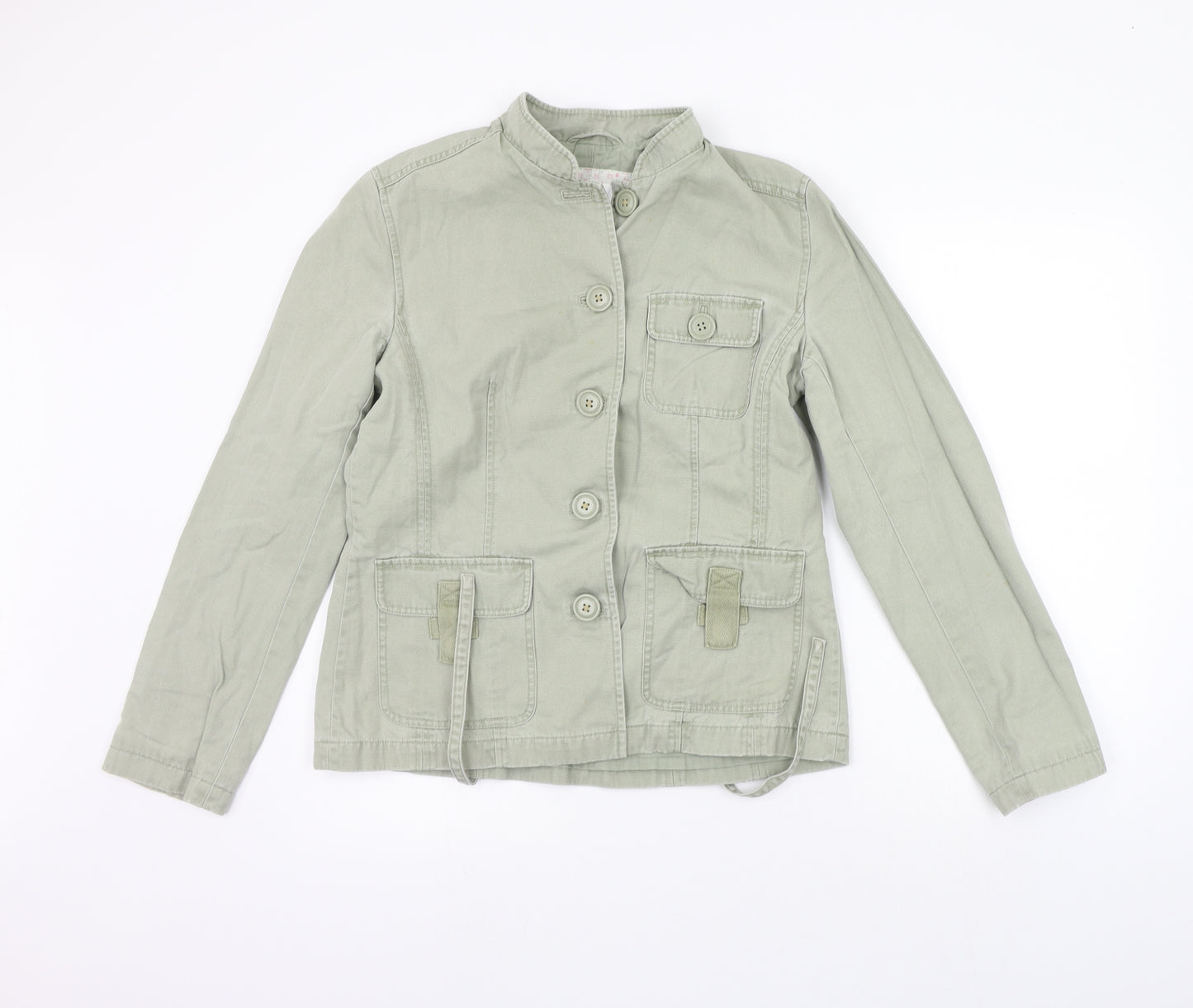NEXT Womens Green   Jacket Coat Size 12  - washable mark