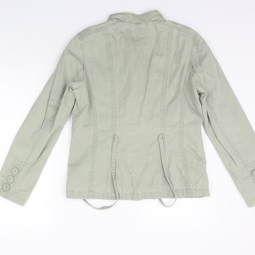 NEXT Womens Green   Jacket Coat Size 12  - washable mark