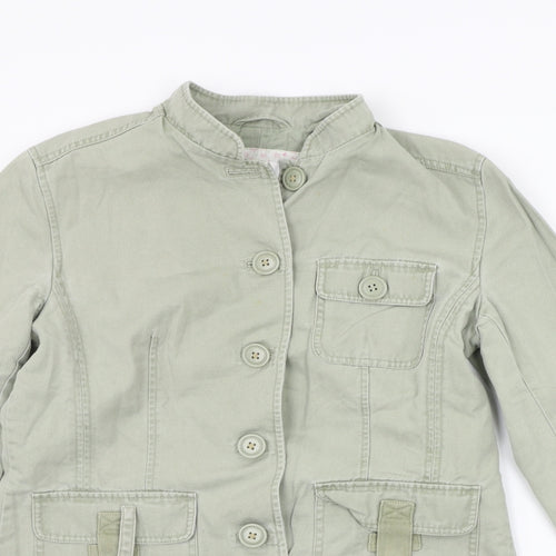 NEXT Womens Green   Jacket Coat Size 12  - washable mark
