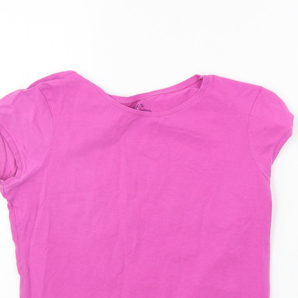 Atmosphere Womens Purple   Basic T-Shirt Size 8