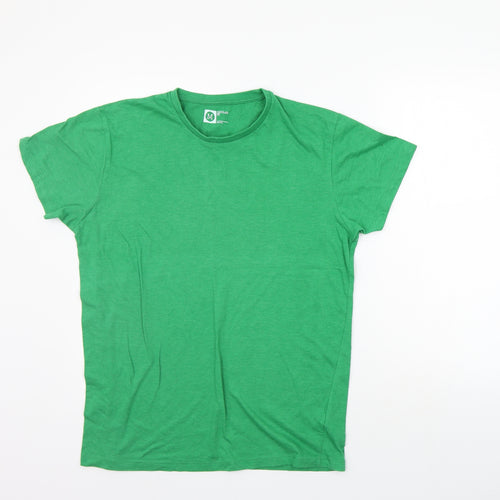 Cedar Wood State Womens Green   Basic T-Shirt Size M