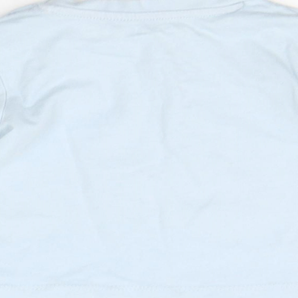 Nutmeg Baby Blue   Basic T-Shirt Size 6-9 Months