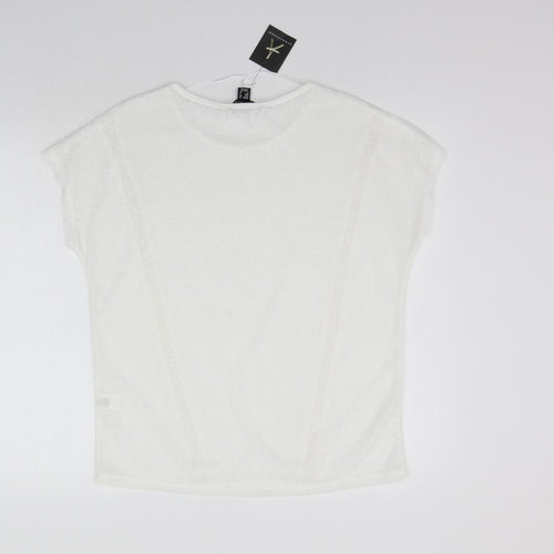 Atmosphere Womens White    T-Shirt Size 10
