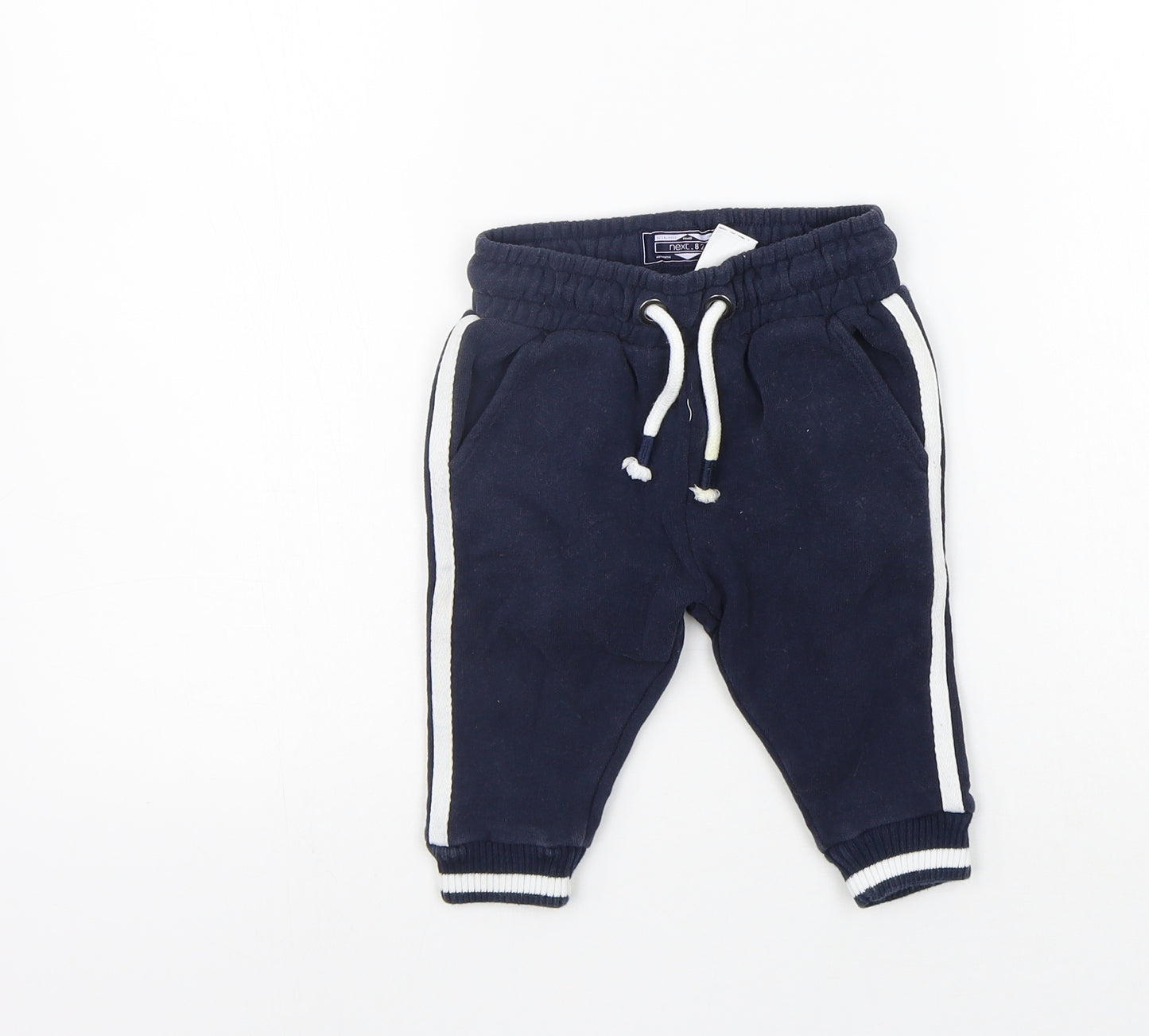 NEXT Baby Blue   Jogger Trousers Size 6-9 Months