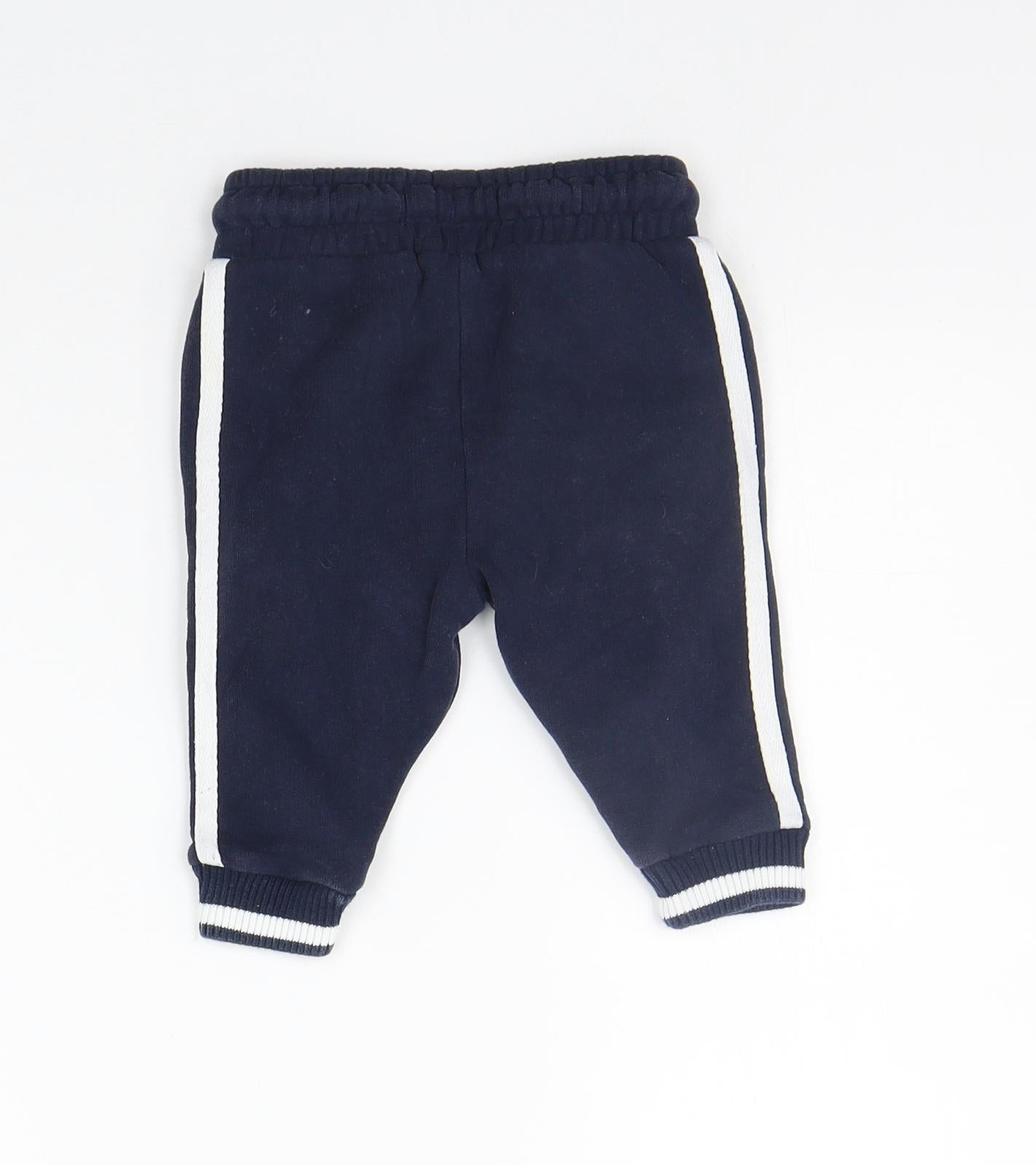 NEXT Baby Blue   Jogger Trousers Size 6-9 Months
