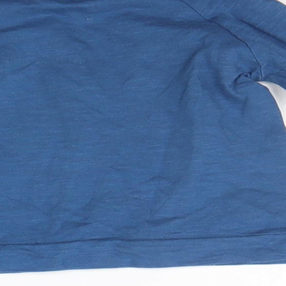 George Girls Blue   Basic T-Shirt Size 6-9 Months